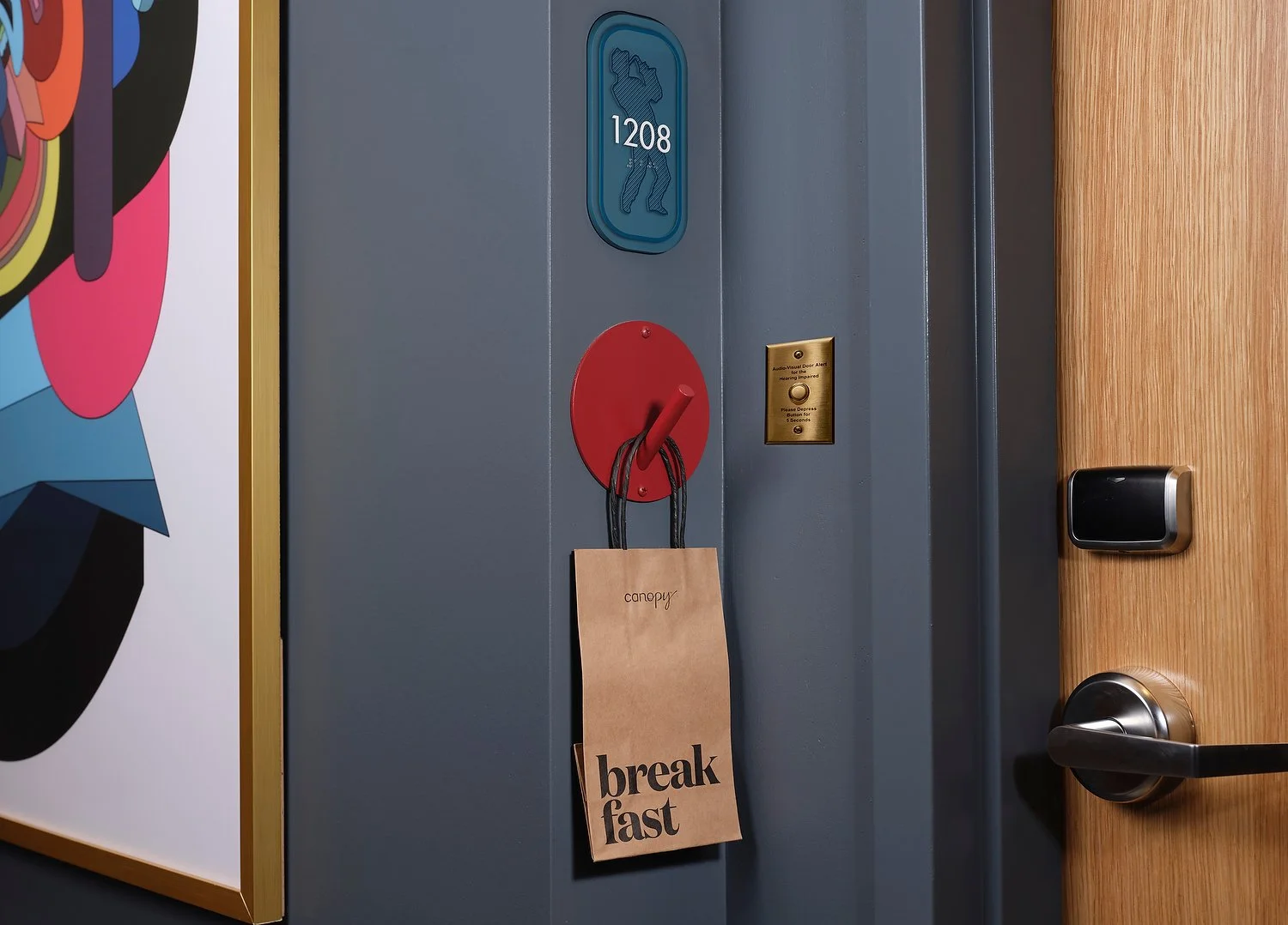 New Orleans Canopy door bag and button.JPEG