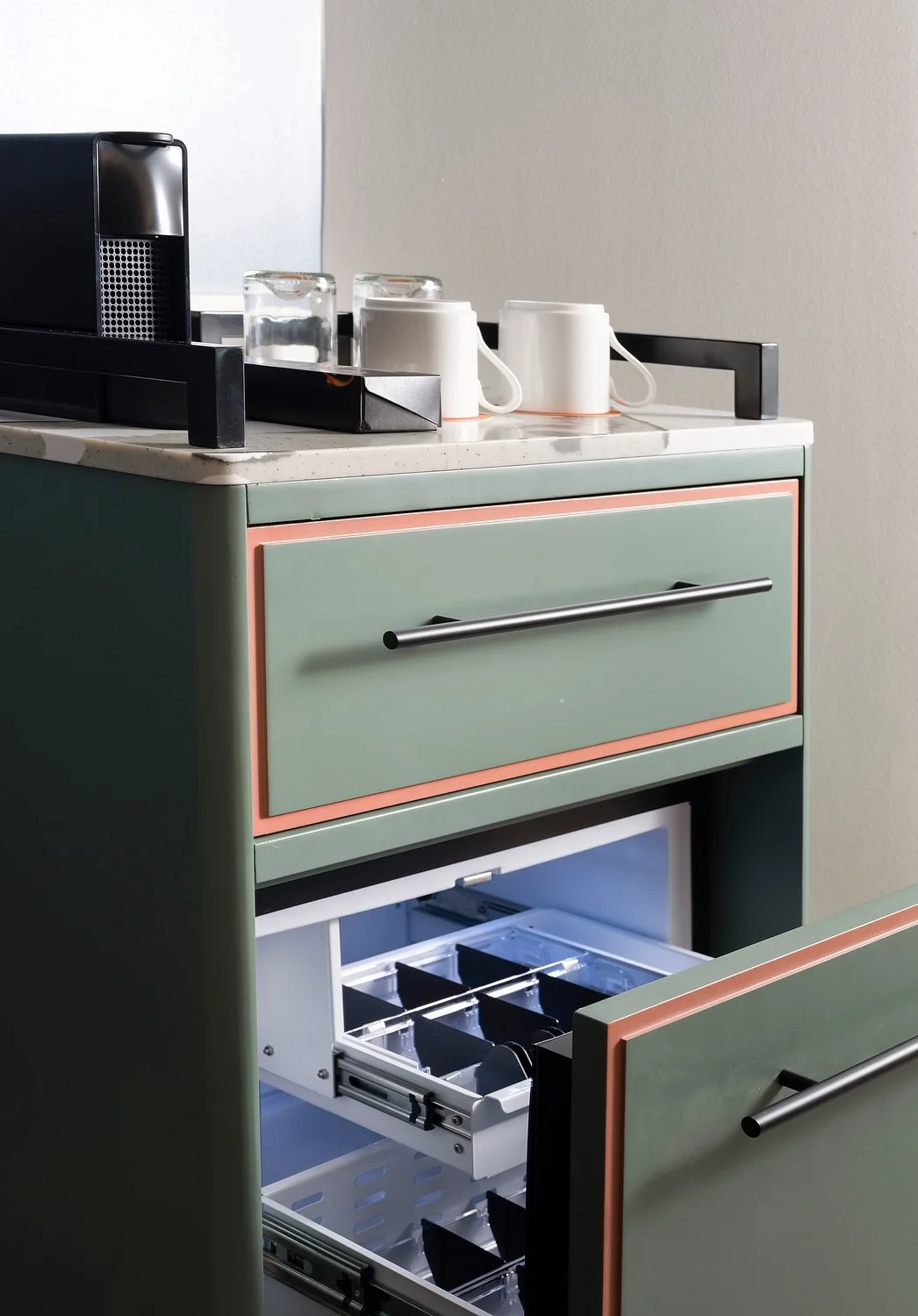 New Orleans in room refridgerator room 1404.JPG