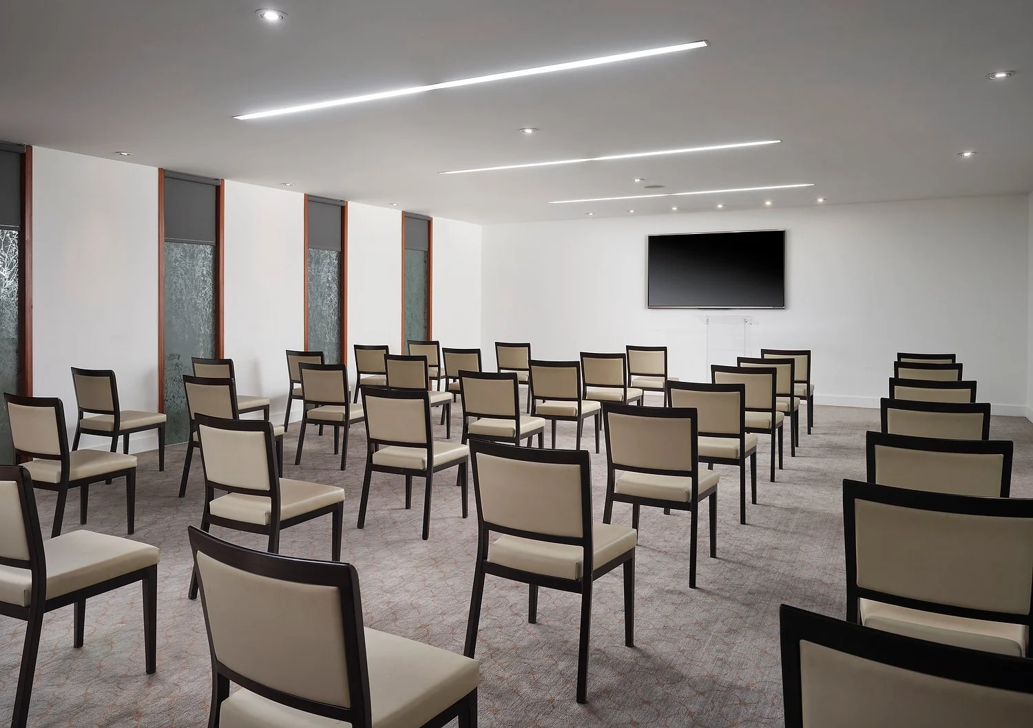 NYC Hyatt Centric meeting space theater set up.JPEG