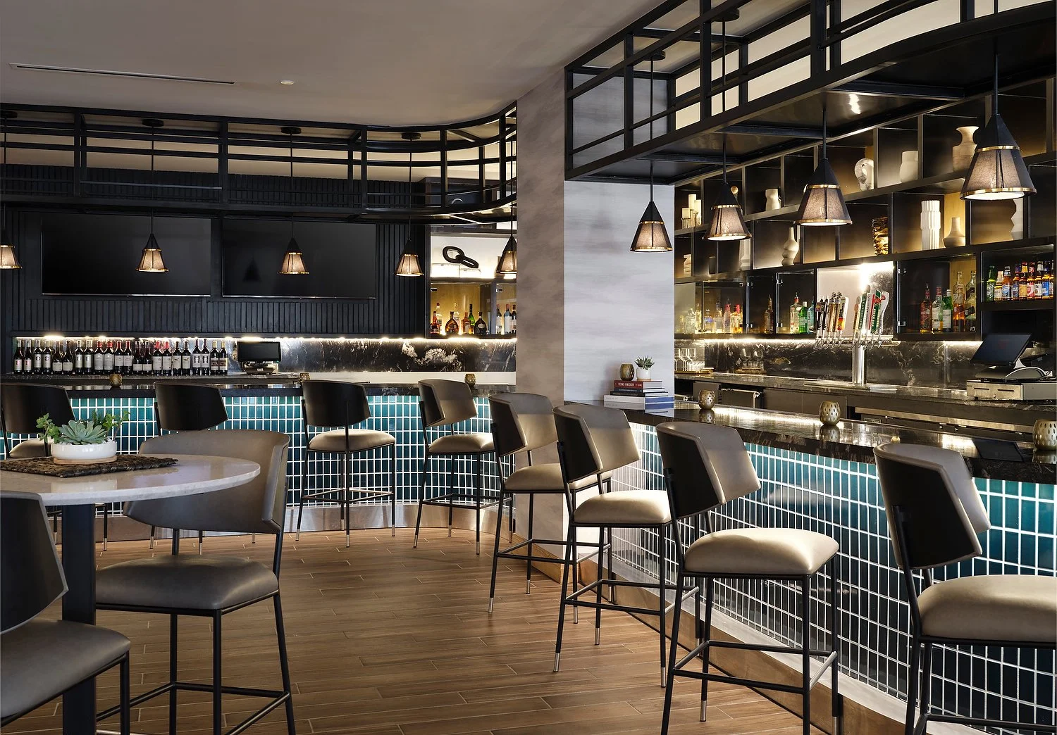 Austin Marriott bar wide view.JPG