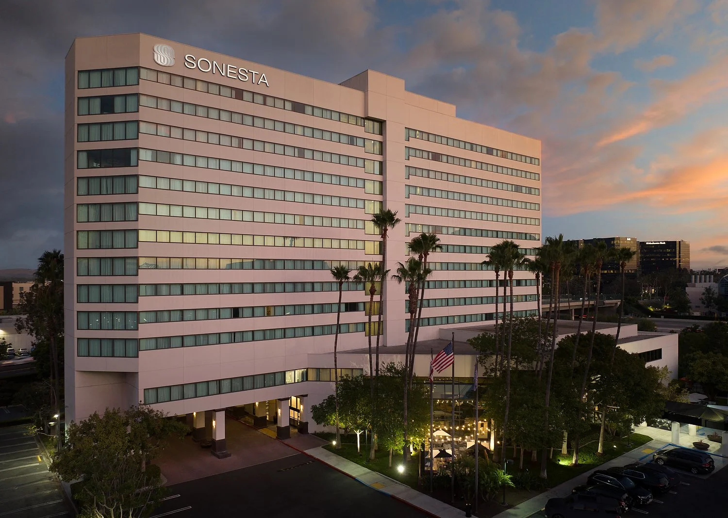 Irvine Sonestra exterior dusk.JPEG