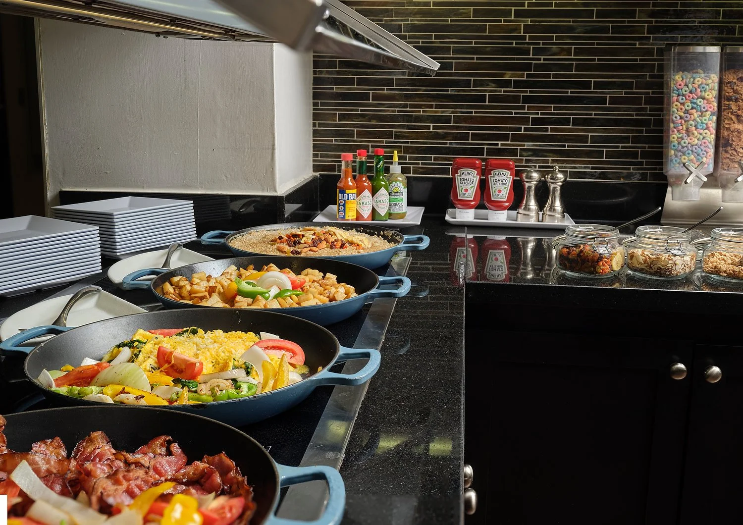 Dallas Plano Hyatt House breakfast food tight.JPEG