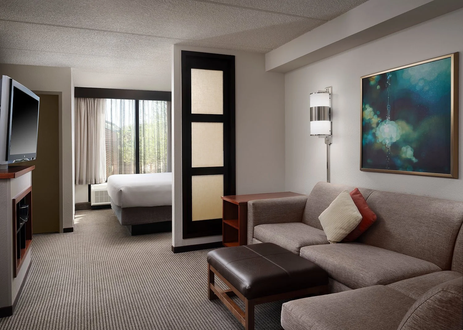 Dallas Plano Hyatt House room 323 king.JPEG
