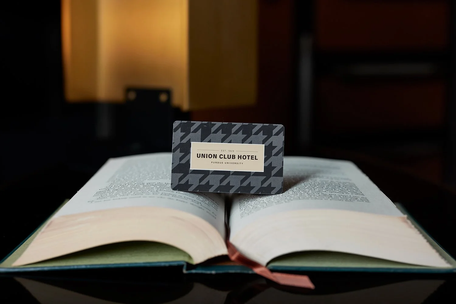 Purdue Union Club in room key card.JPG