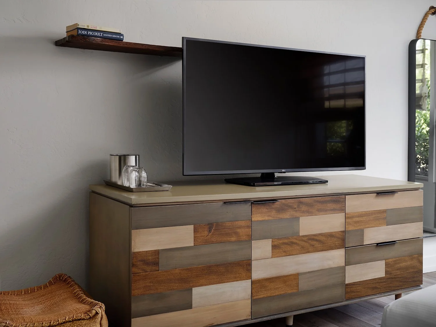 Leta Inn room media console area.JPEG