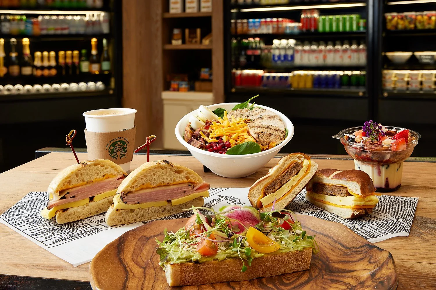 Santa Barbara Hilton Java breakfast items.JPEG