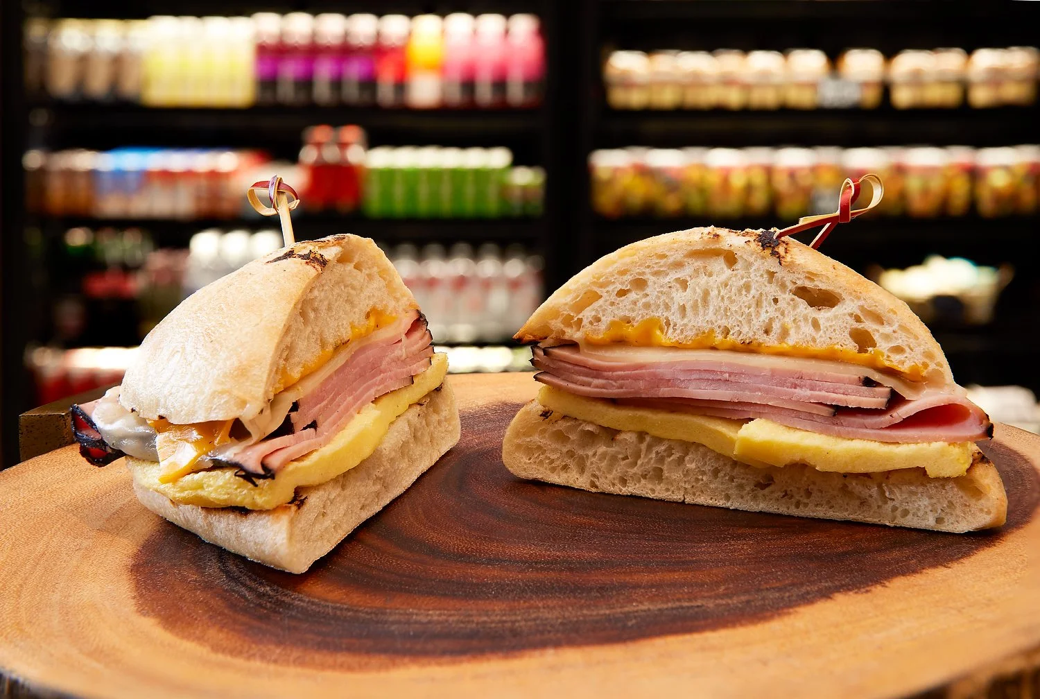 Santa Barbara Hilton Java breakfast sandwich.JPEG