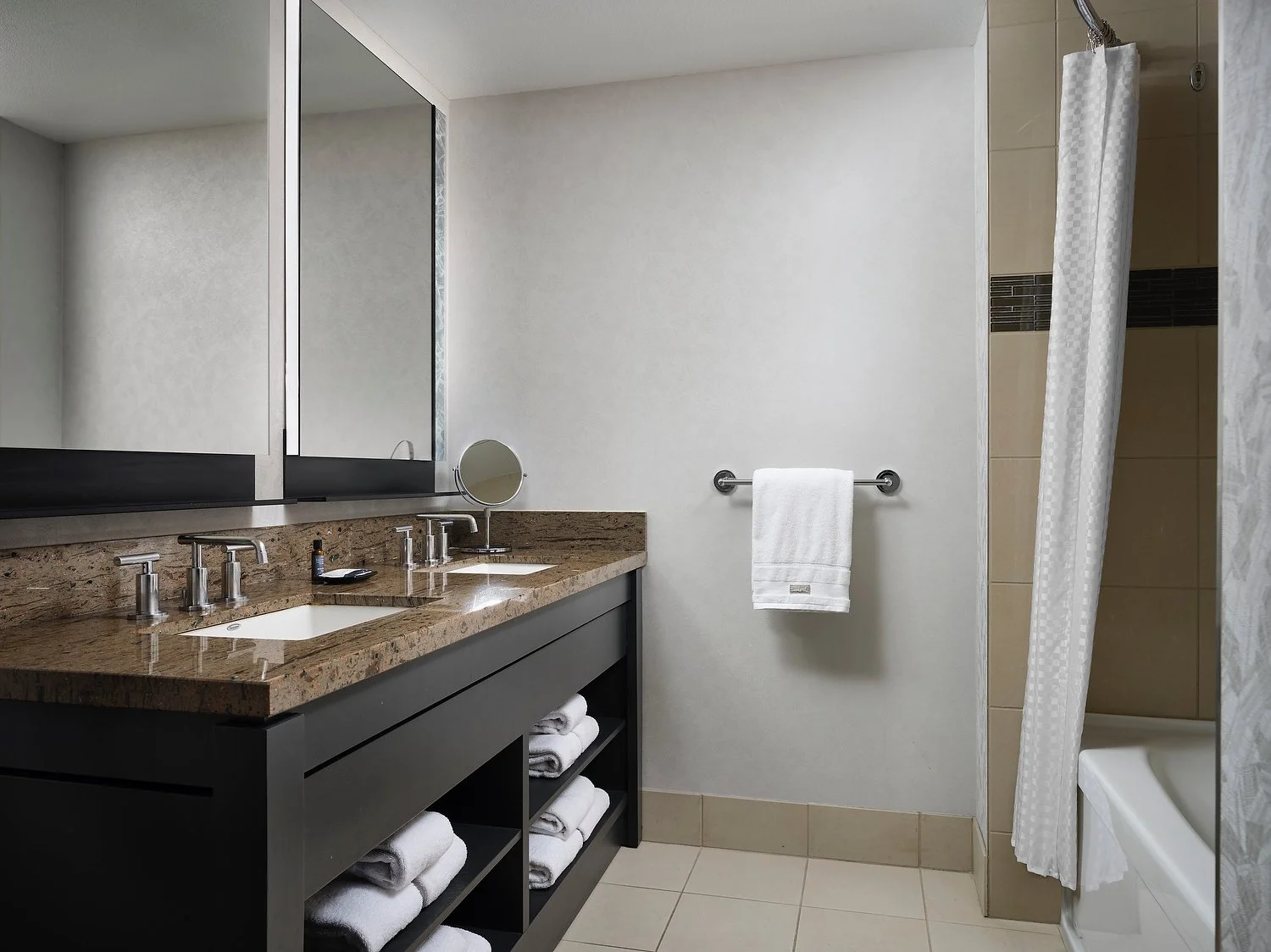 Mammoth Westin room 645 luxury 2 BR suite guest bath.JPEG