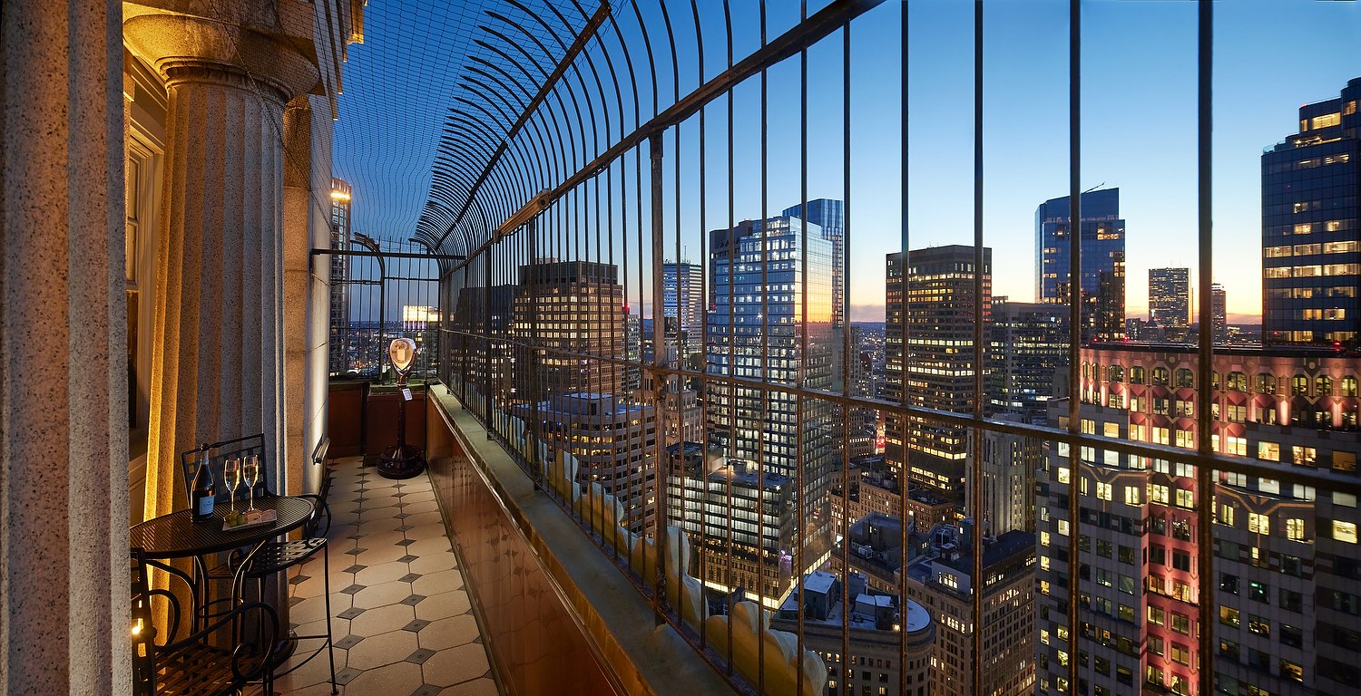 Boston Custom house observation deck dusk.JPG