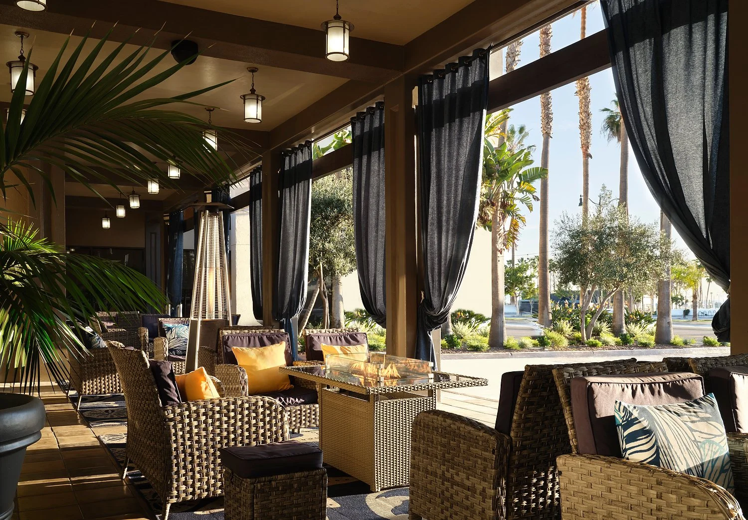 Redondo Beach patio in front of hotel.JPEG