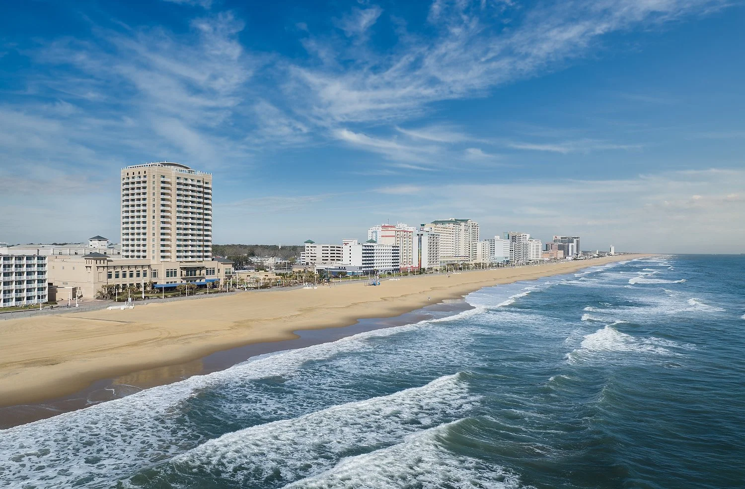 Virginia Beach Hilton exterior with ocean.JPEG