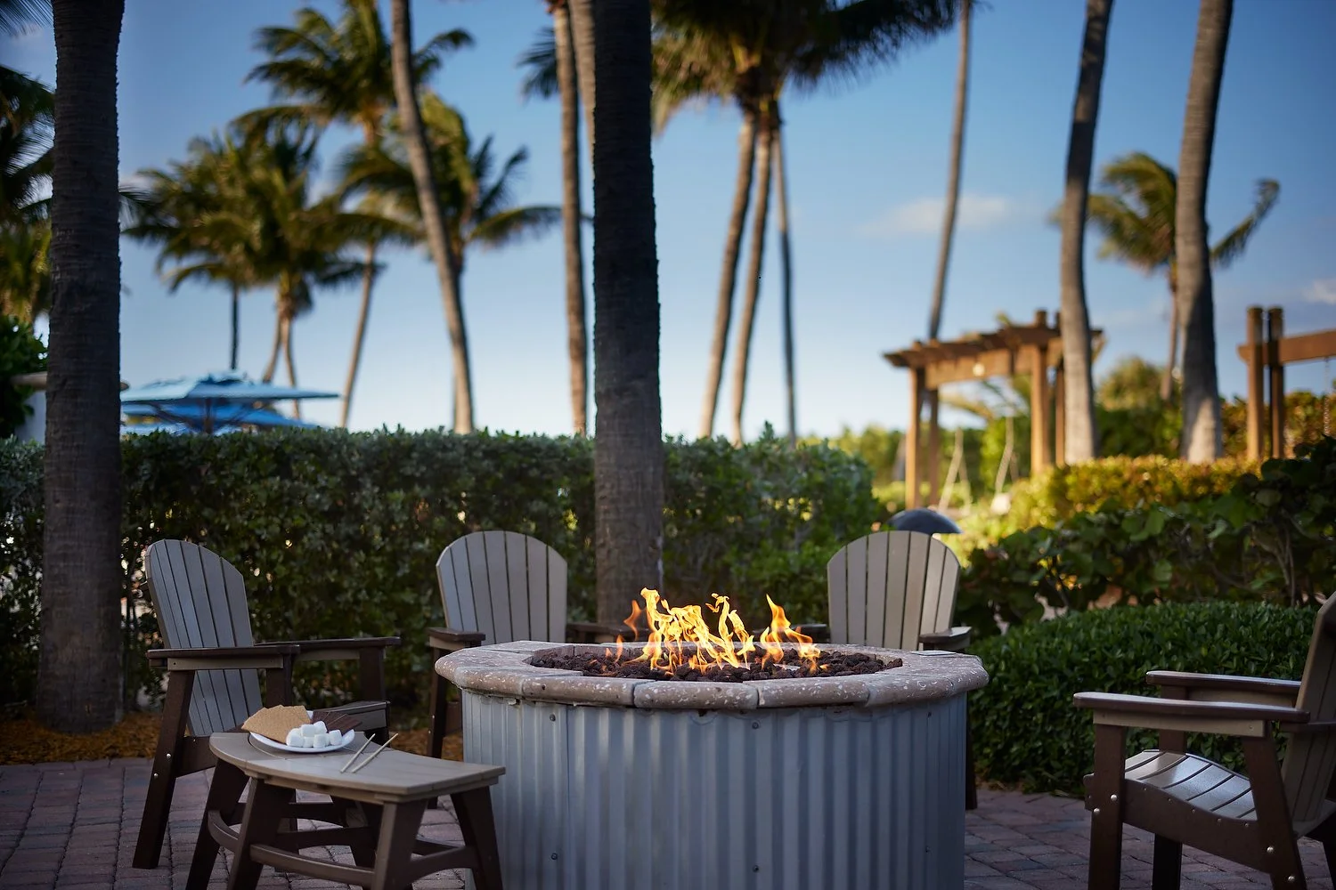 Oceane Point Marriott firepit.JPG