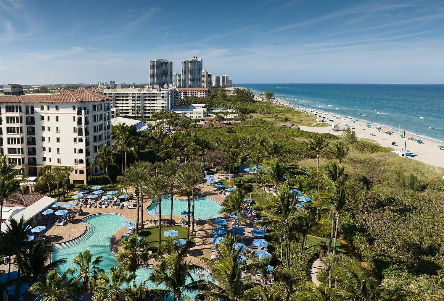 Oceane Point Marriott grounds with Sailfish pool.JPG