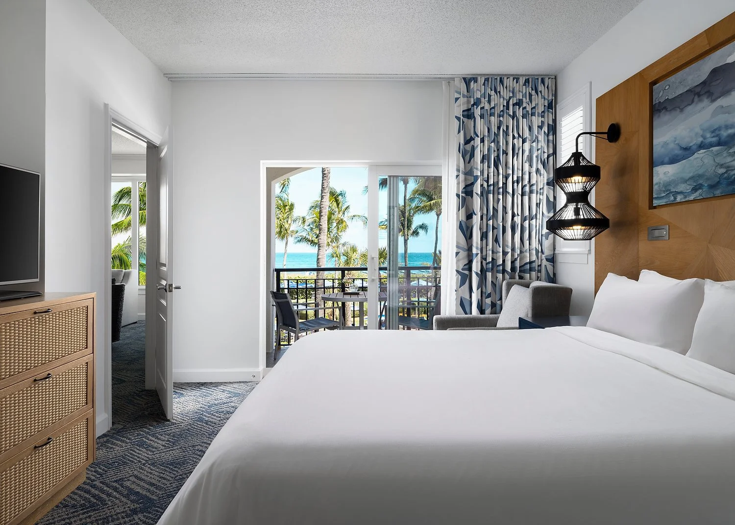 Oceane Point Marriott room ZZAO RM 8212 3 bedroom villa oceanfront master bedroom.JPEG