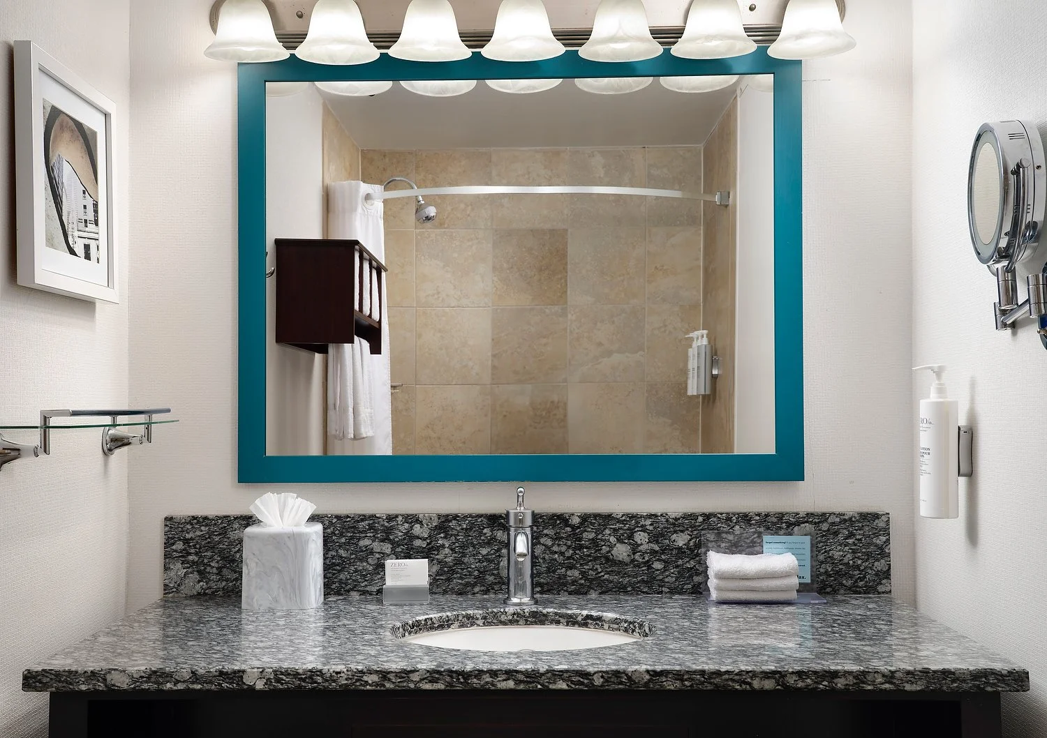 Chicago Hampton NKXR room 2008 bathroom vanity.JPG