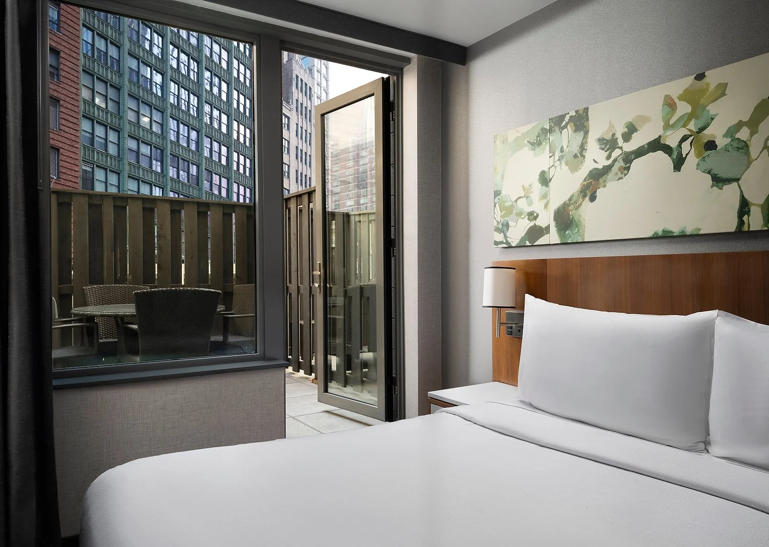 Hilton Garden Inn balcony with rooom showing.JPEG