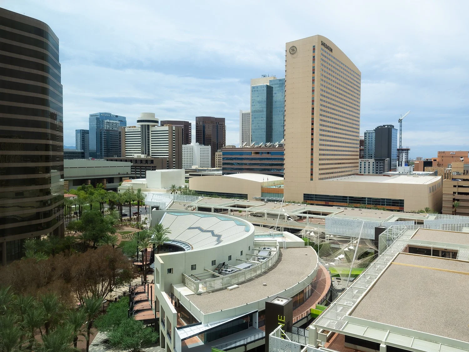 Phoenix AC Hotel 1205 double queen view.JPEG