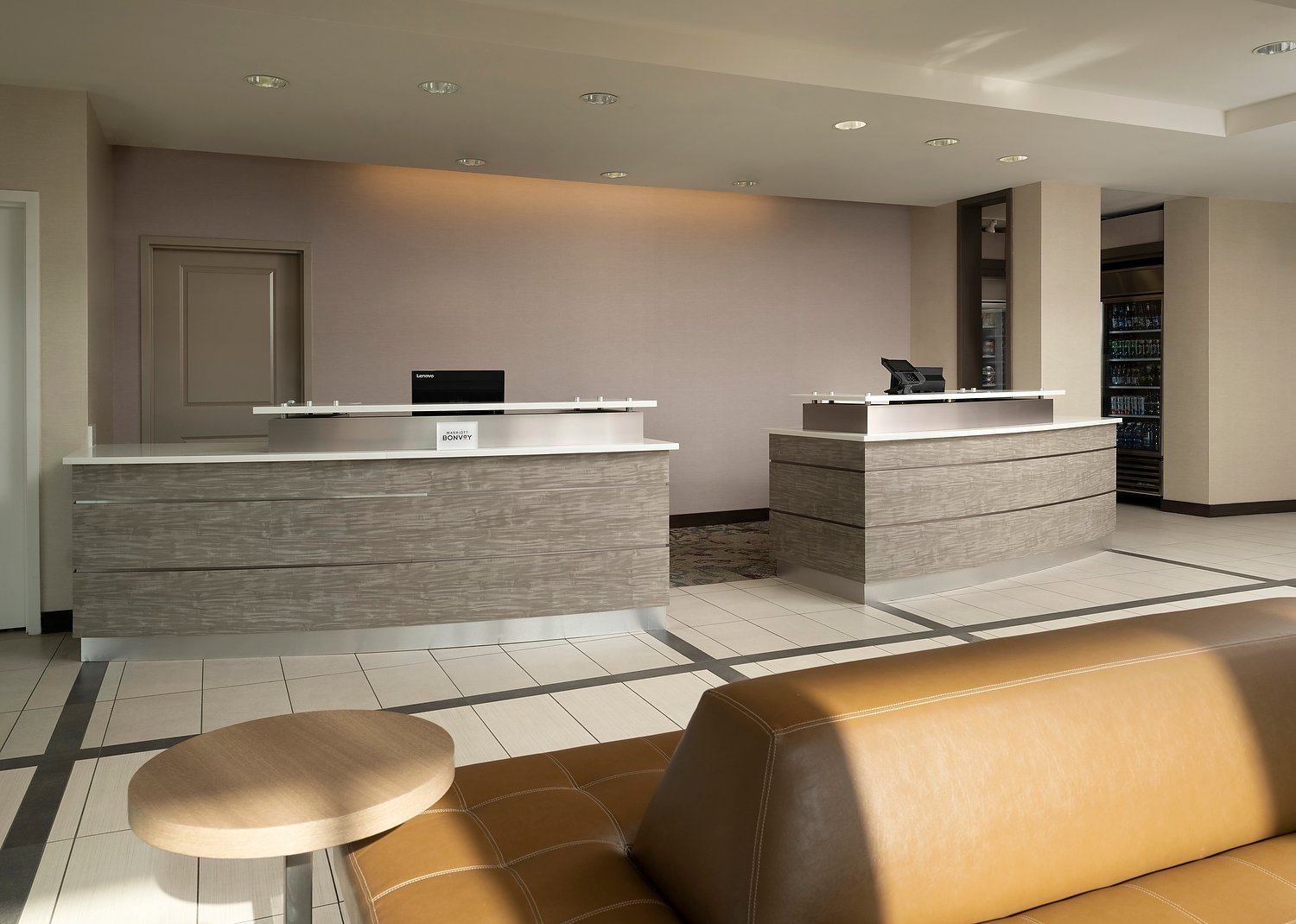 Green Bay Residence Inn front desk.JPG
