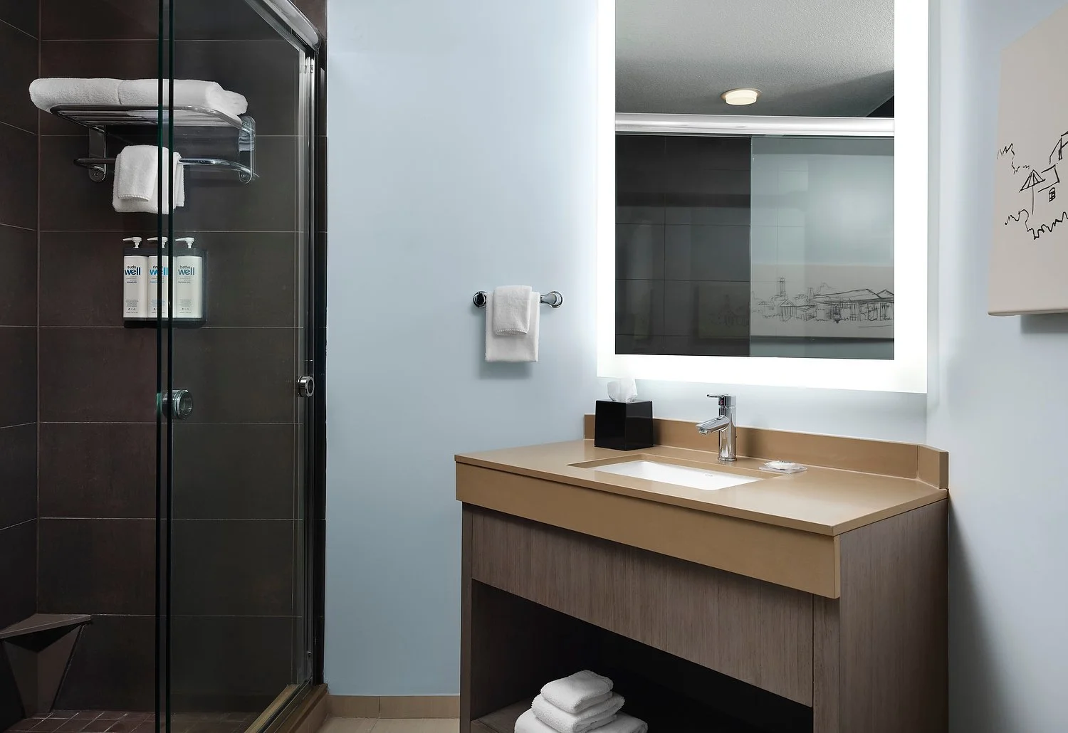 HYATT House SORRENTO MESA room 492 1 bedroom king bedroom.JPG