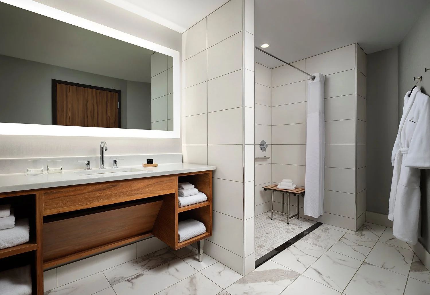 Seattle Charter house room 1217 ADA BATH roll-in.JPG