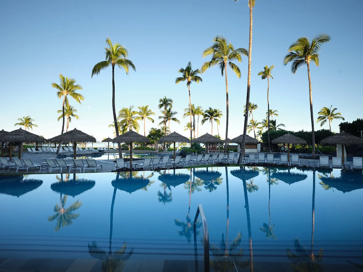 Waikoloa MVC pool early morning.JPG