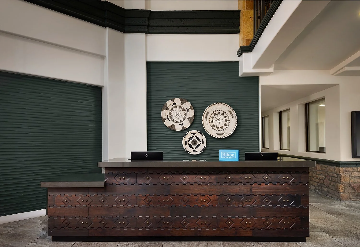 Embassy Suites front desk.JPG