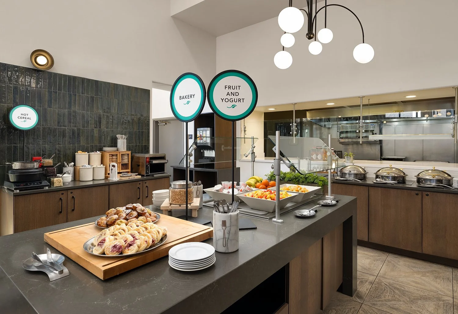 Embassy Suites breakfast buffet.JPG