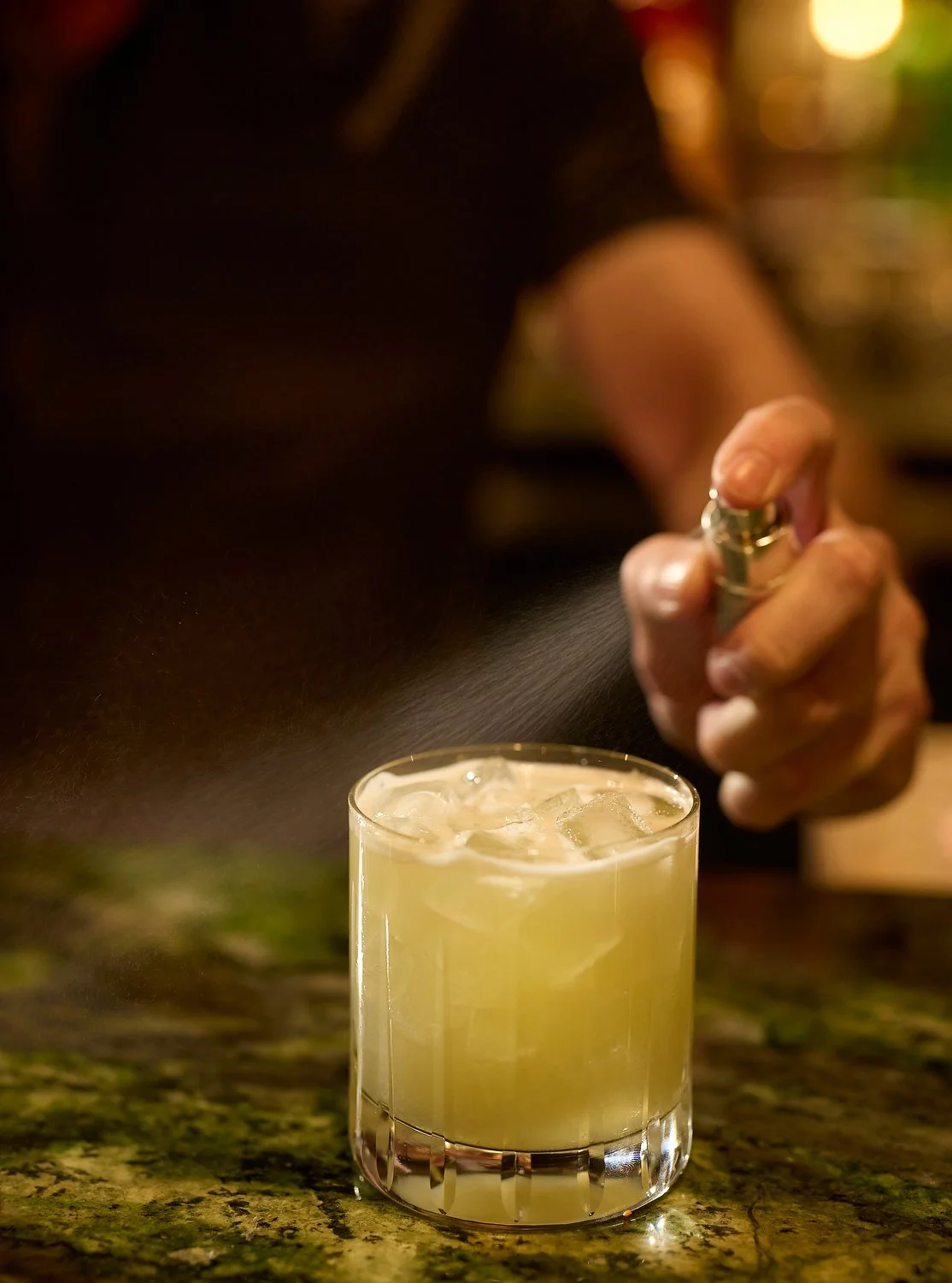 Breckenridge Alpenrock room speakeasy bartender.JPG