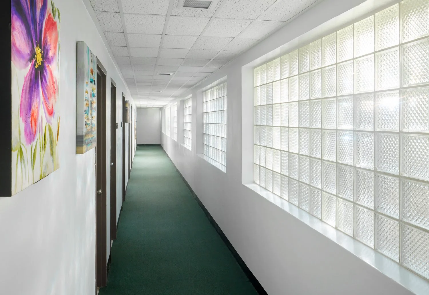 Guam Sure Stay art hallway.JPG