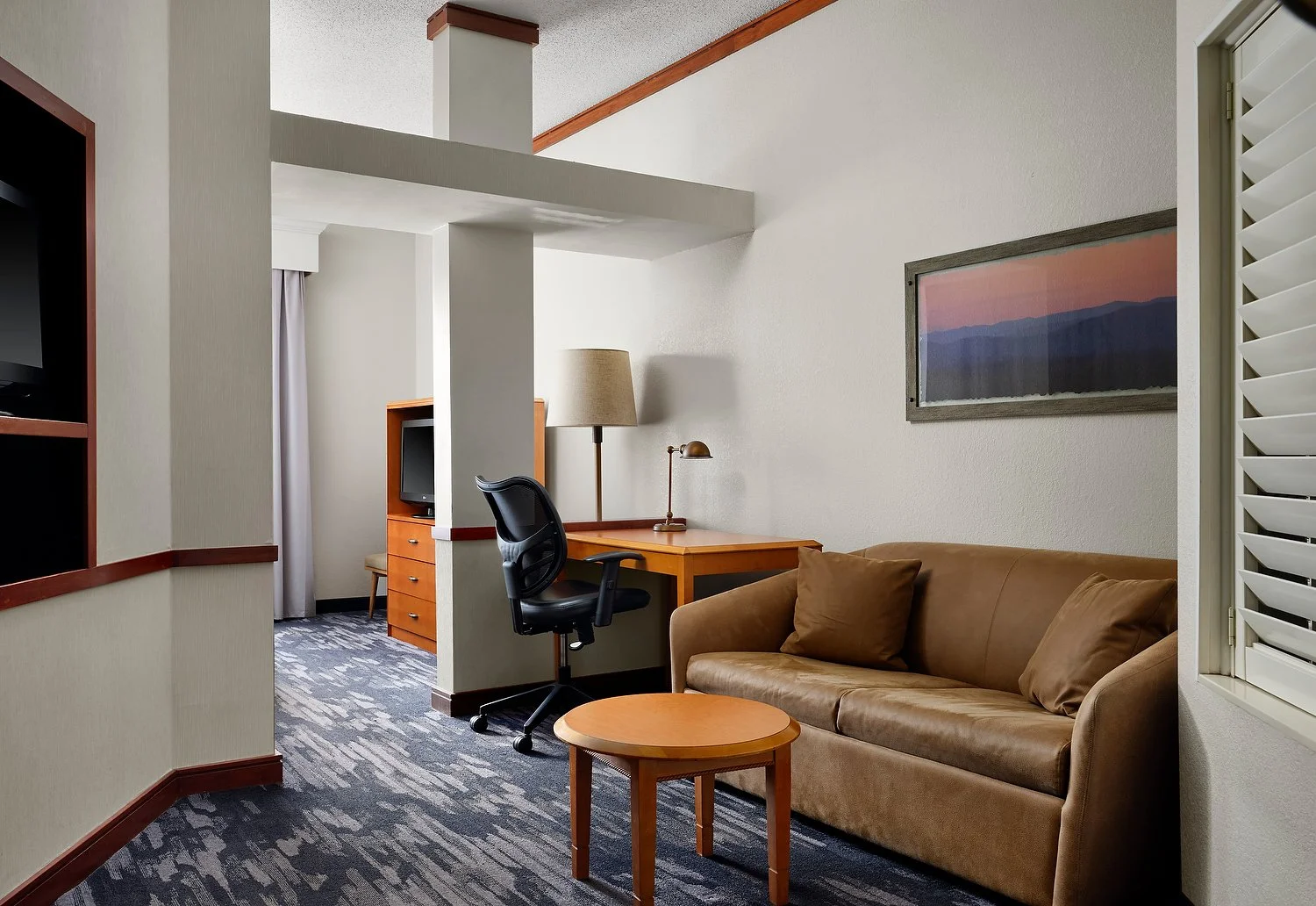 Fairfield Inn room 112 overview.JPG