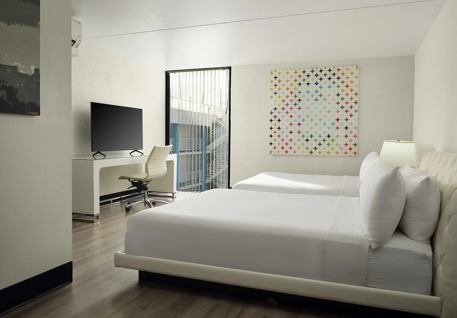 Phoenix clarendon room 427 2 queen pool view 1.JPG