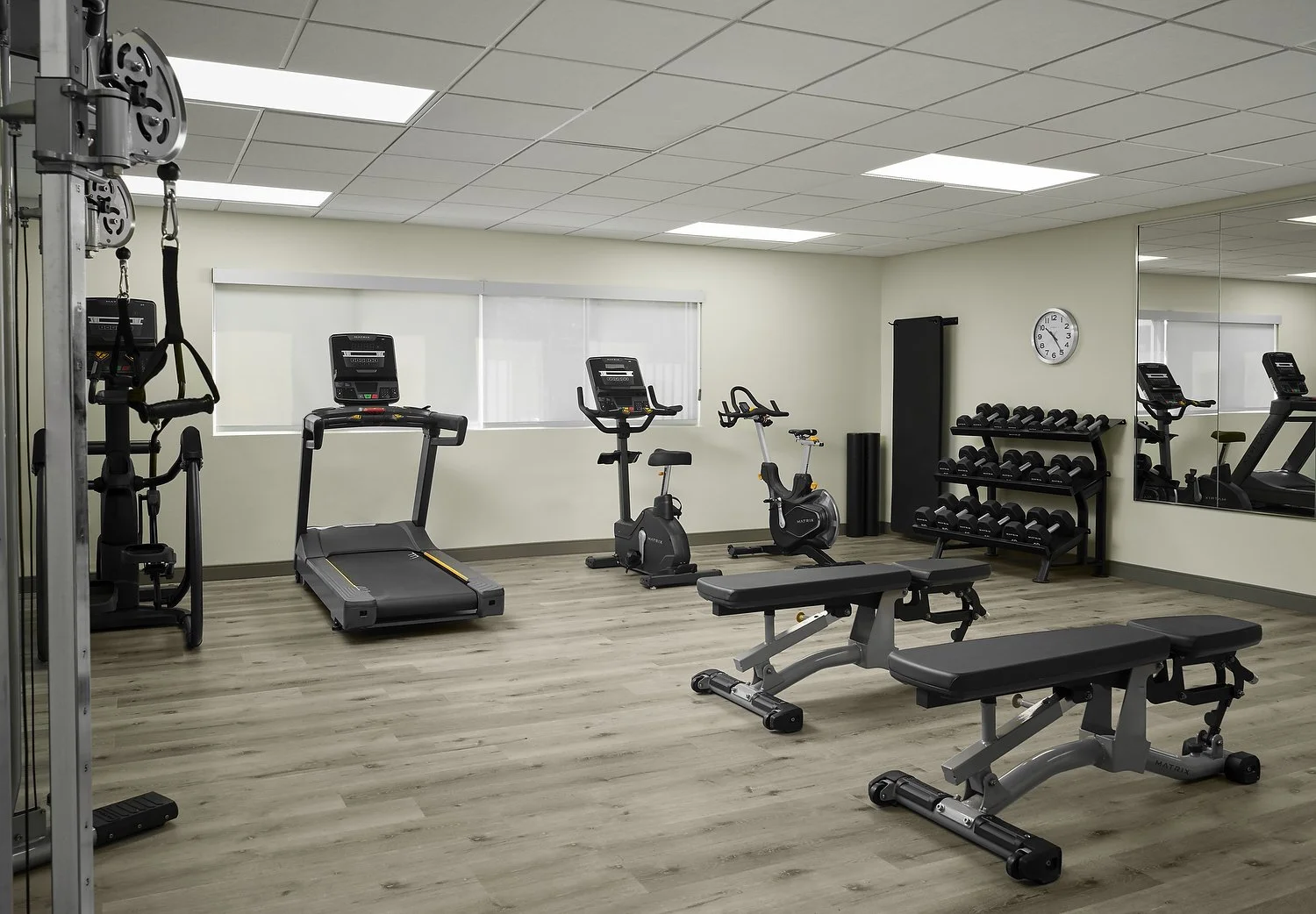 Mobile Candlewood Suites fitness center.JPG
