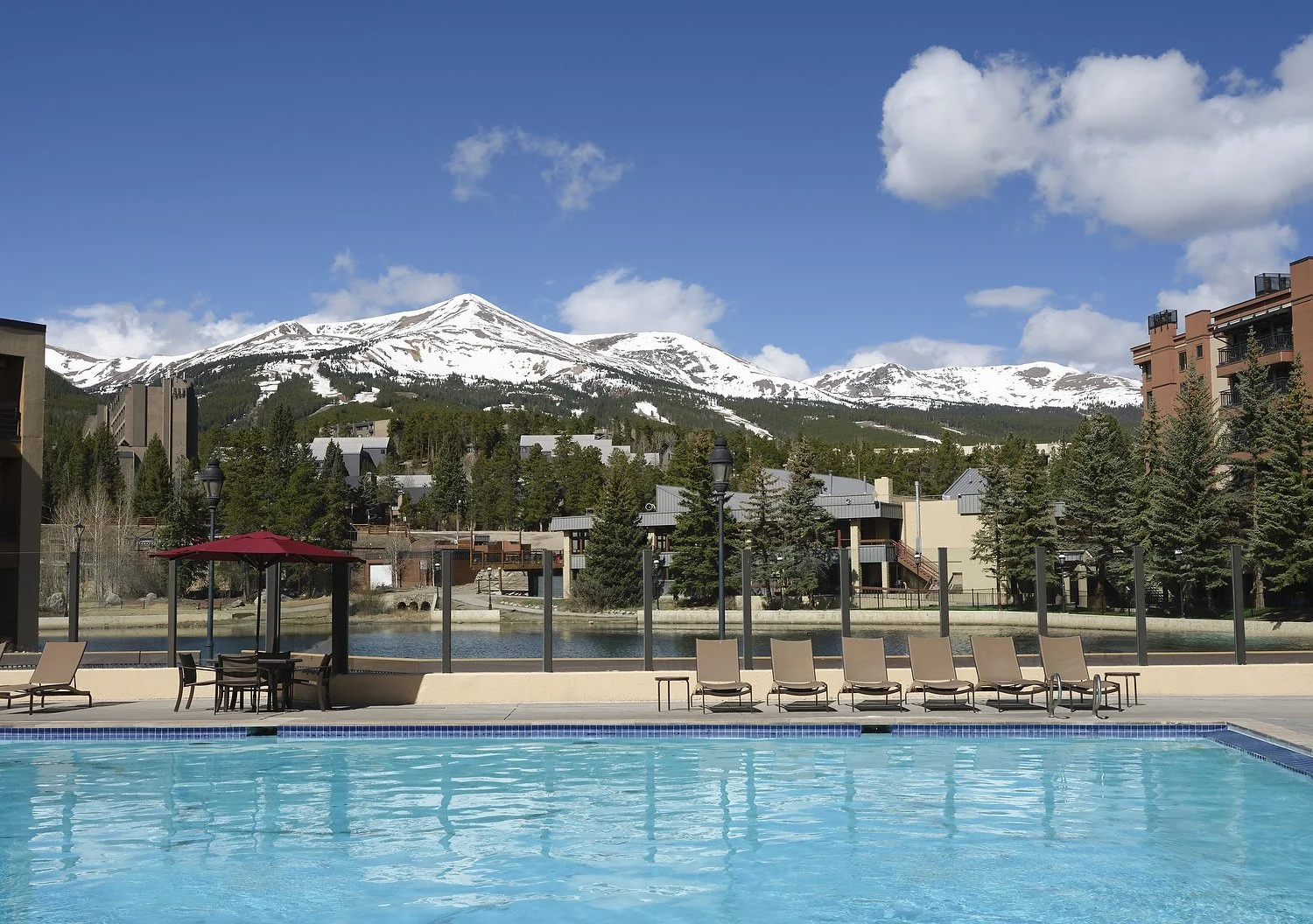 Breckendridge Residences at Main Street Station pool.JPG