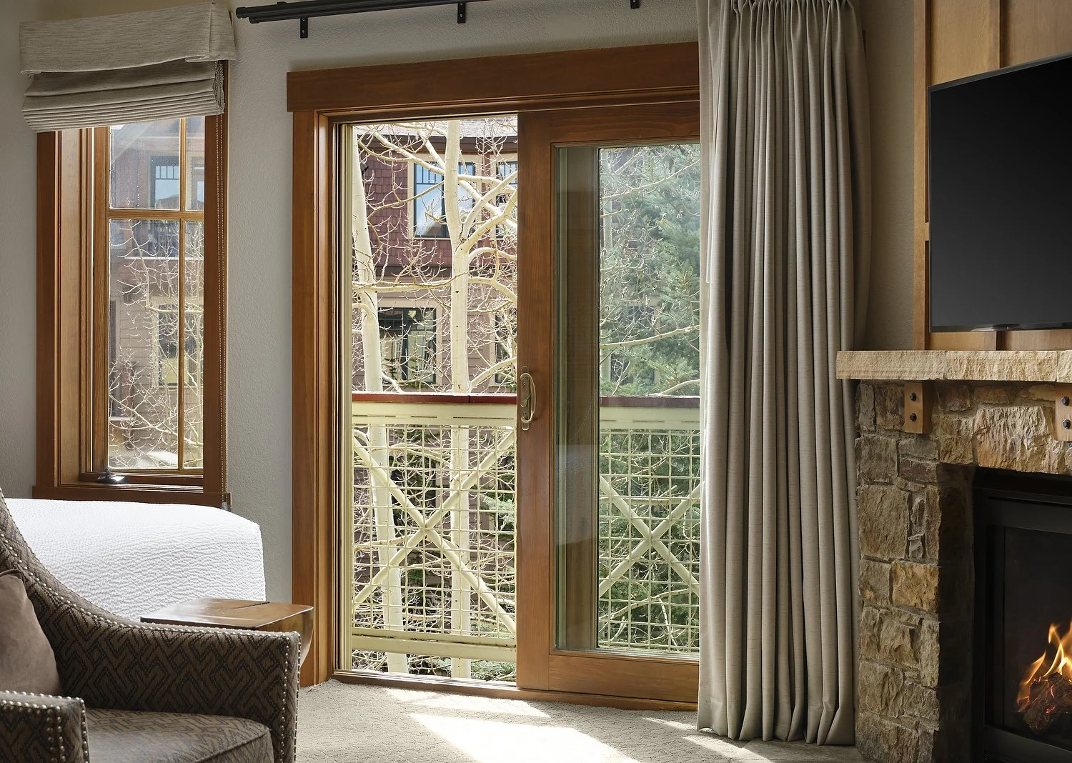 Breckendridge Residences at Main Street Station rm4305 studio balcony.JPG