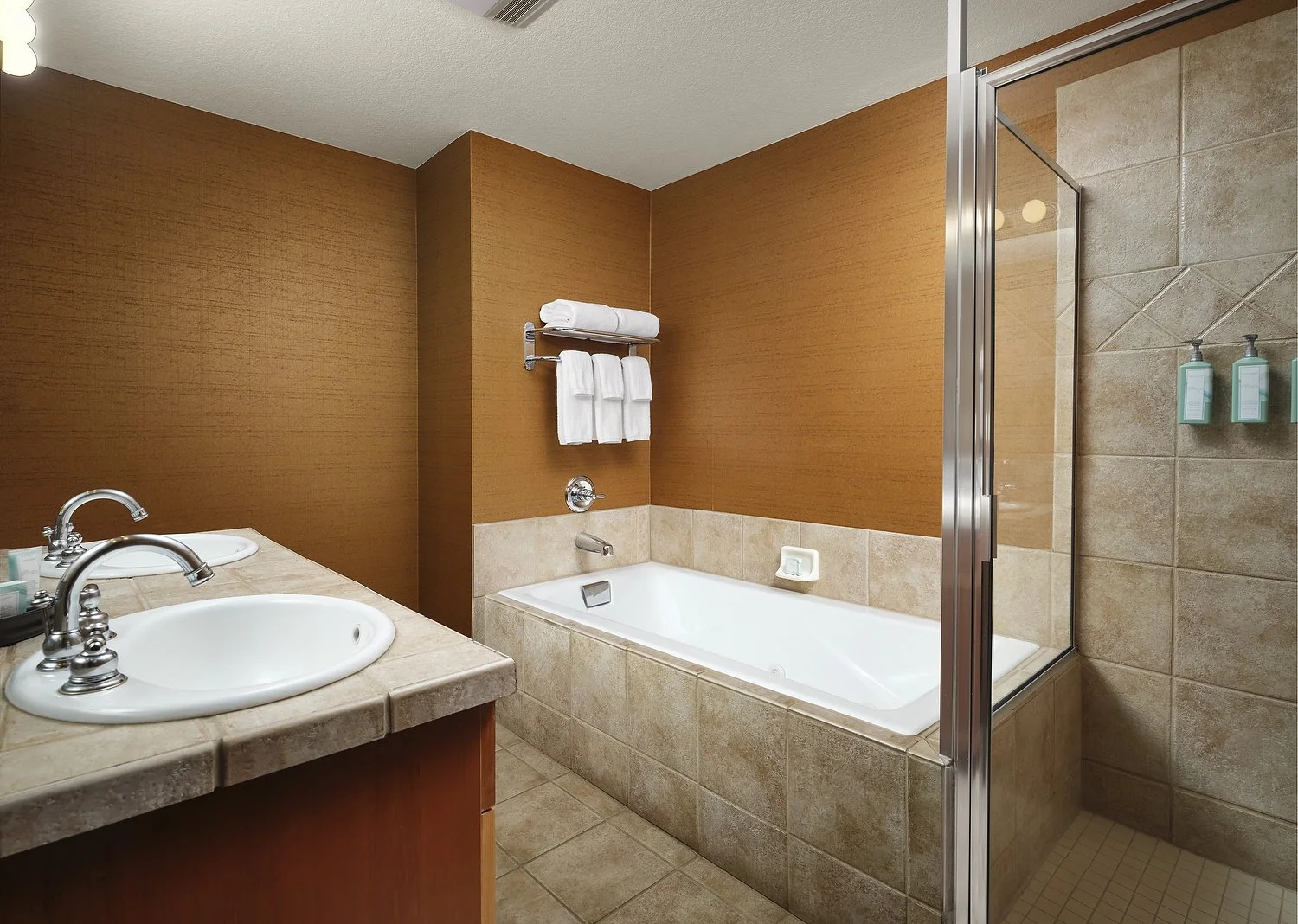 Breckendridge Residences at Main Street Station rm4305 studio suite bath.JPG
