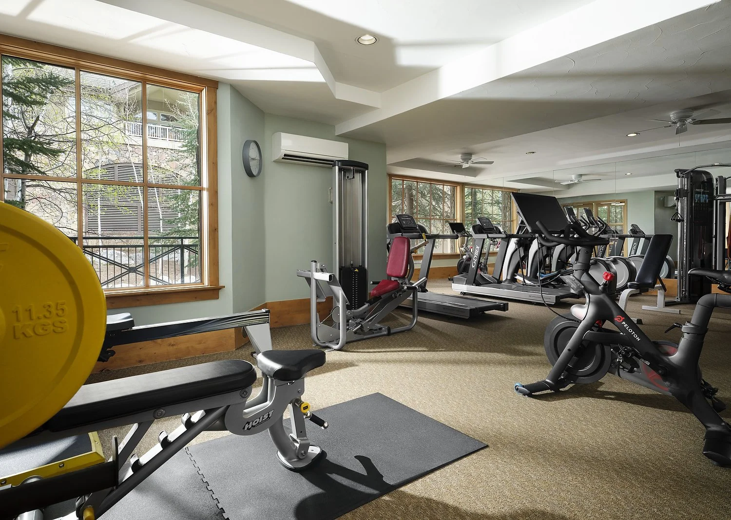Beaver Creek Mountain lodge fitness center.JPG
