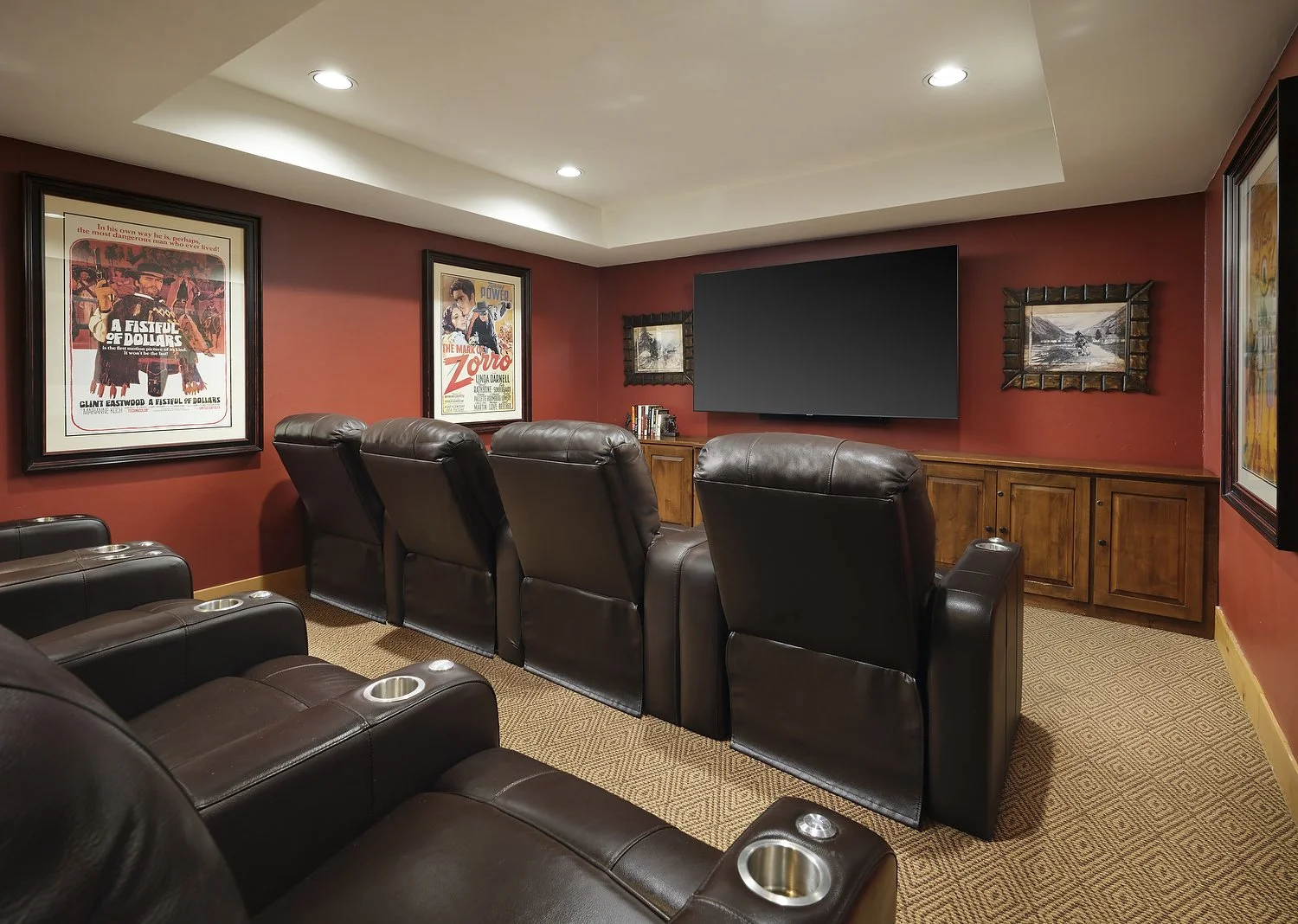 Beaver Creek Mountain lodge media room.JPG