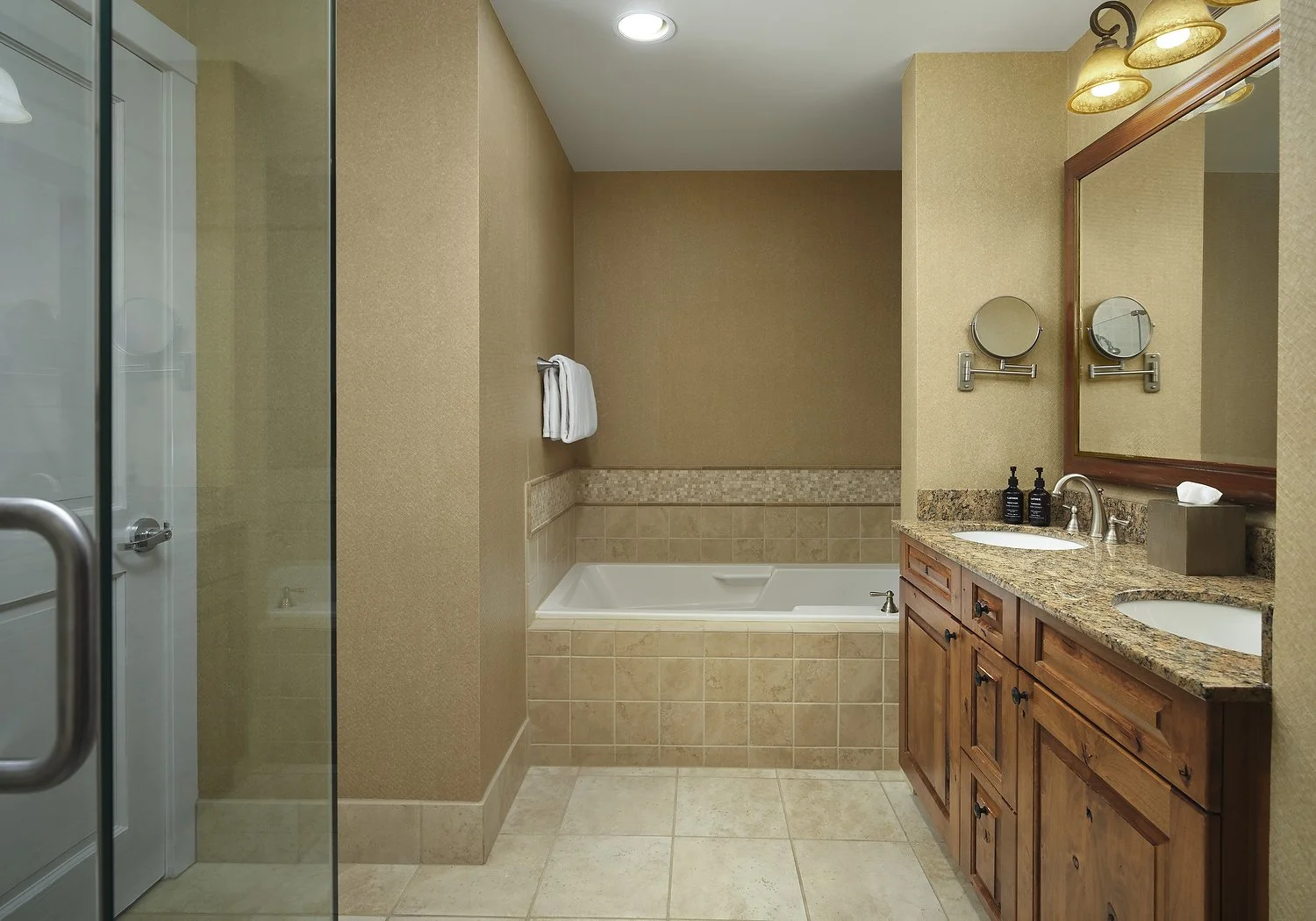 Beaver Creek Mountain lodge rm 136 2 bdrm villa master bath.JPG