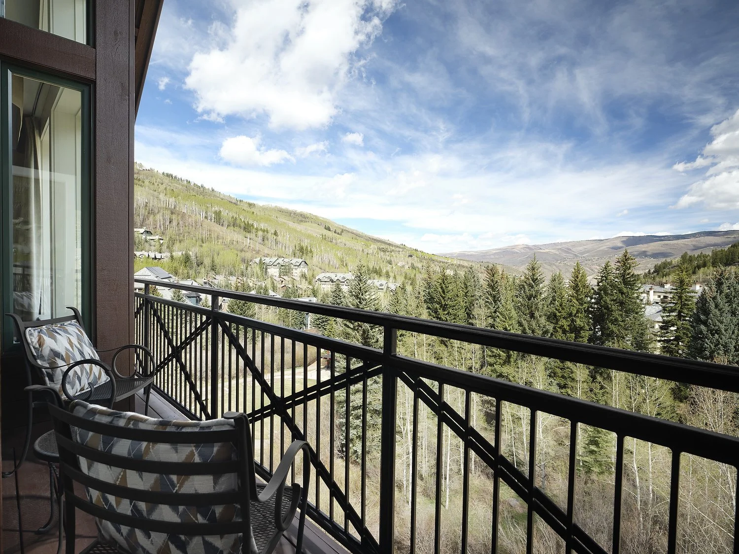 Beaver Creek Mountain lodge rm438 3bdrm villa balcony.JPG