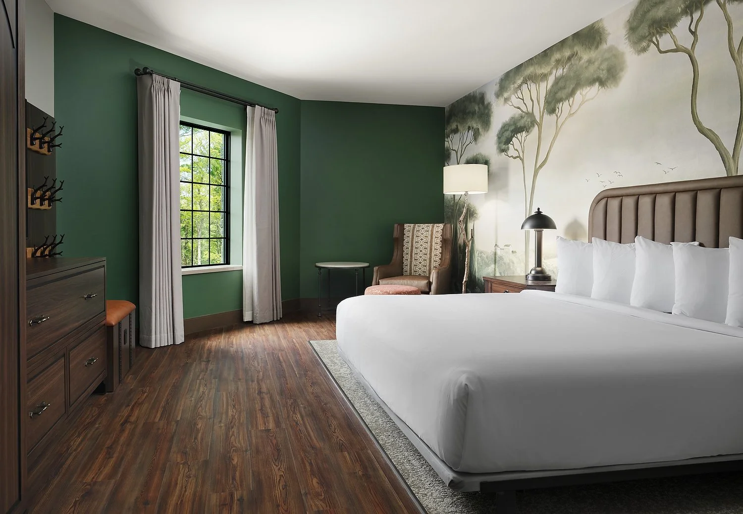 Dellshire room 1202 king w bunks bedroom 1.JPG