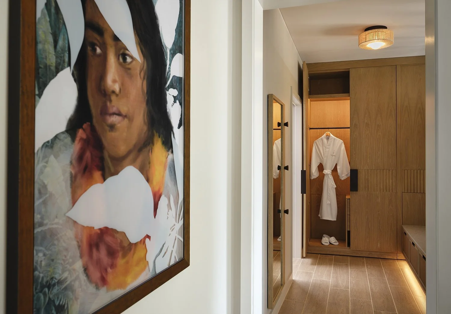 KAWAI HILTTON room 203 king suite closet area.JPG