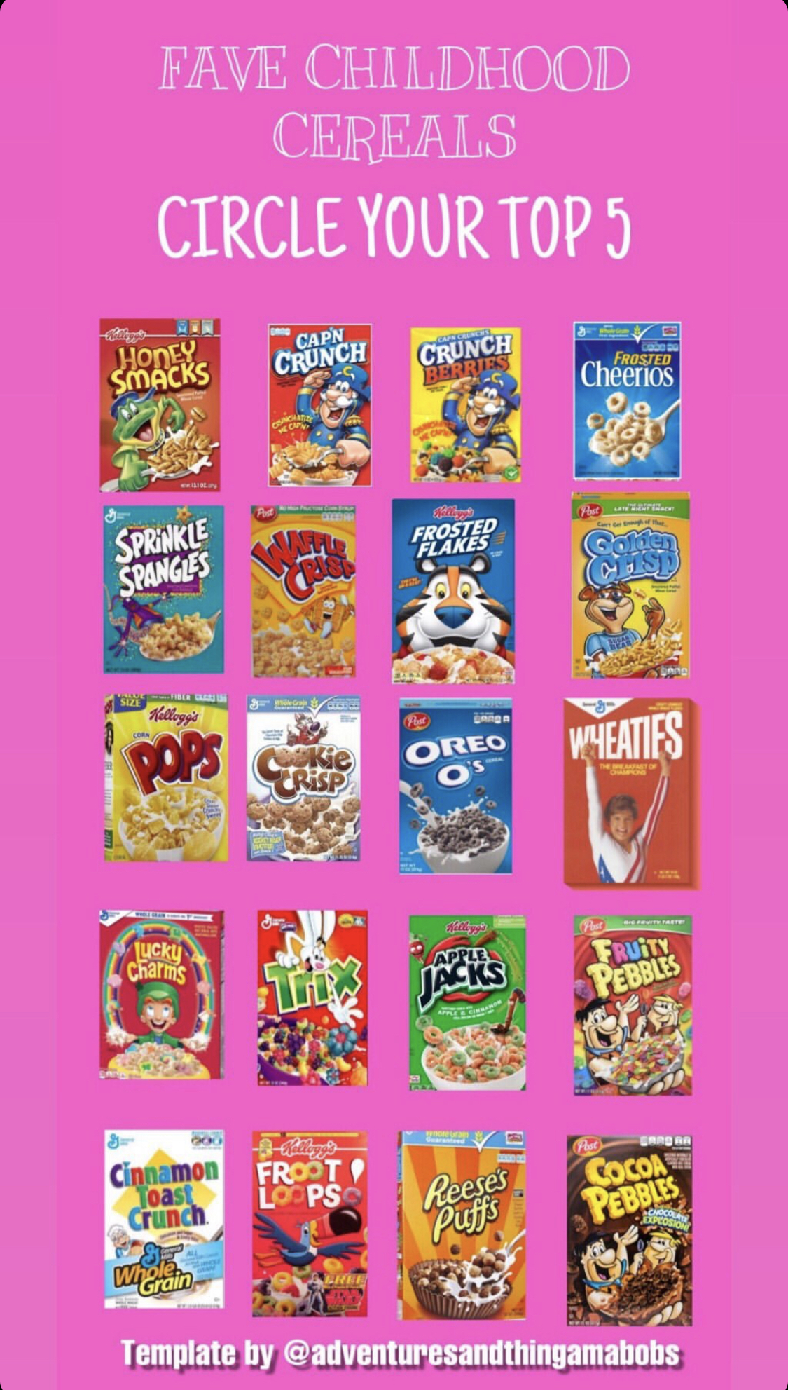 Childhood cereal