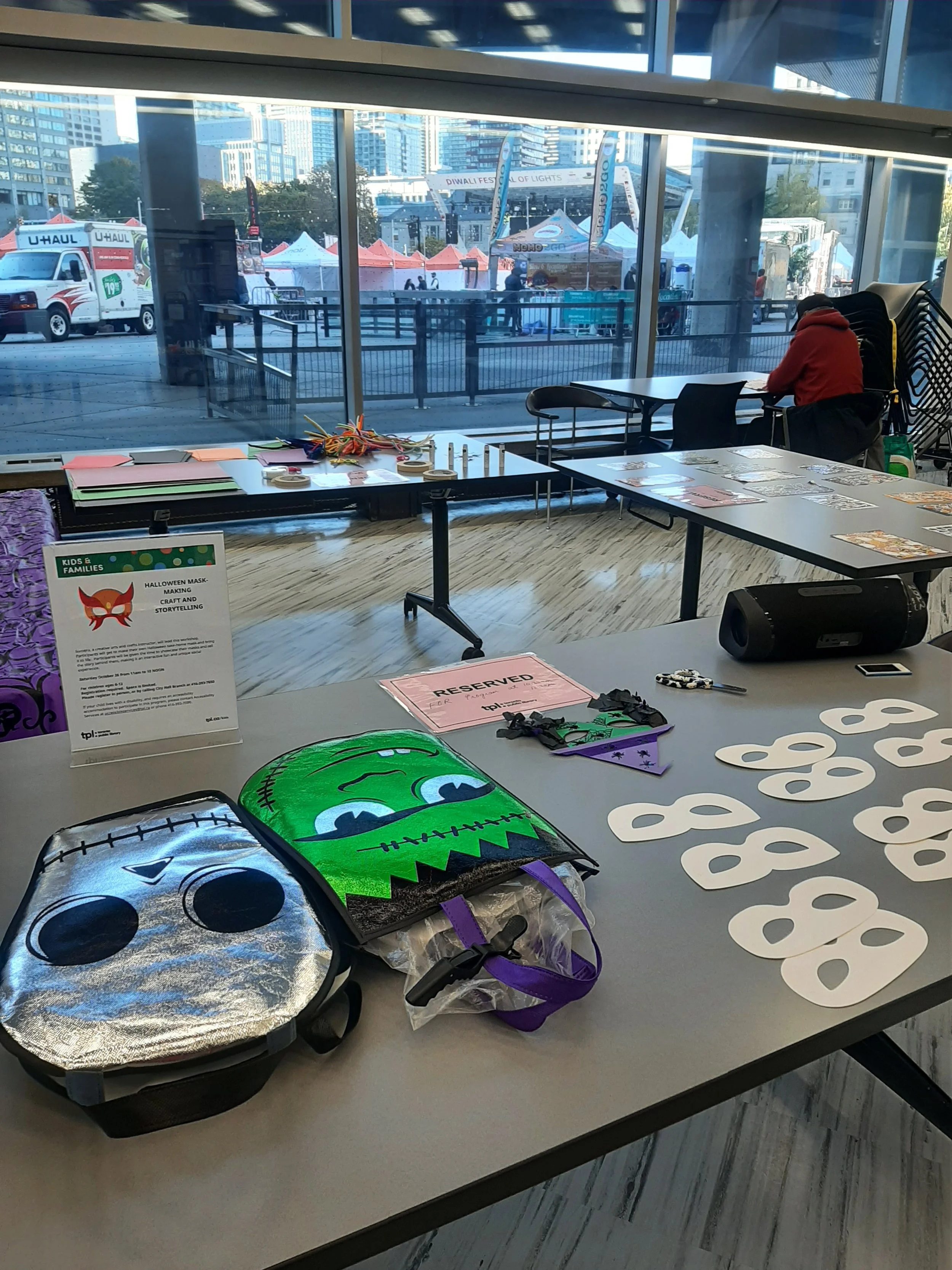 halloween mask making crafts at City Hall Library (1).jpg