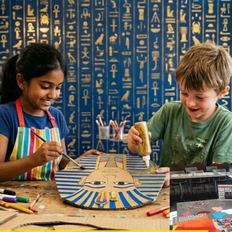 Kids Craft Saturdays Returns May: Discovering Ancient Egyptian Art