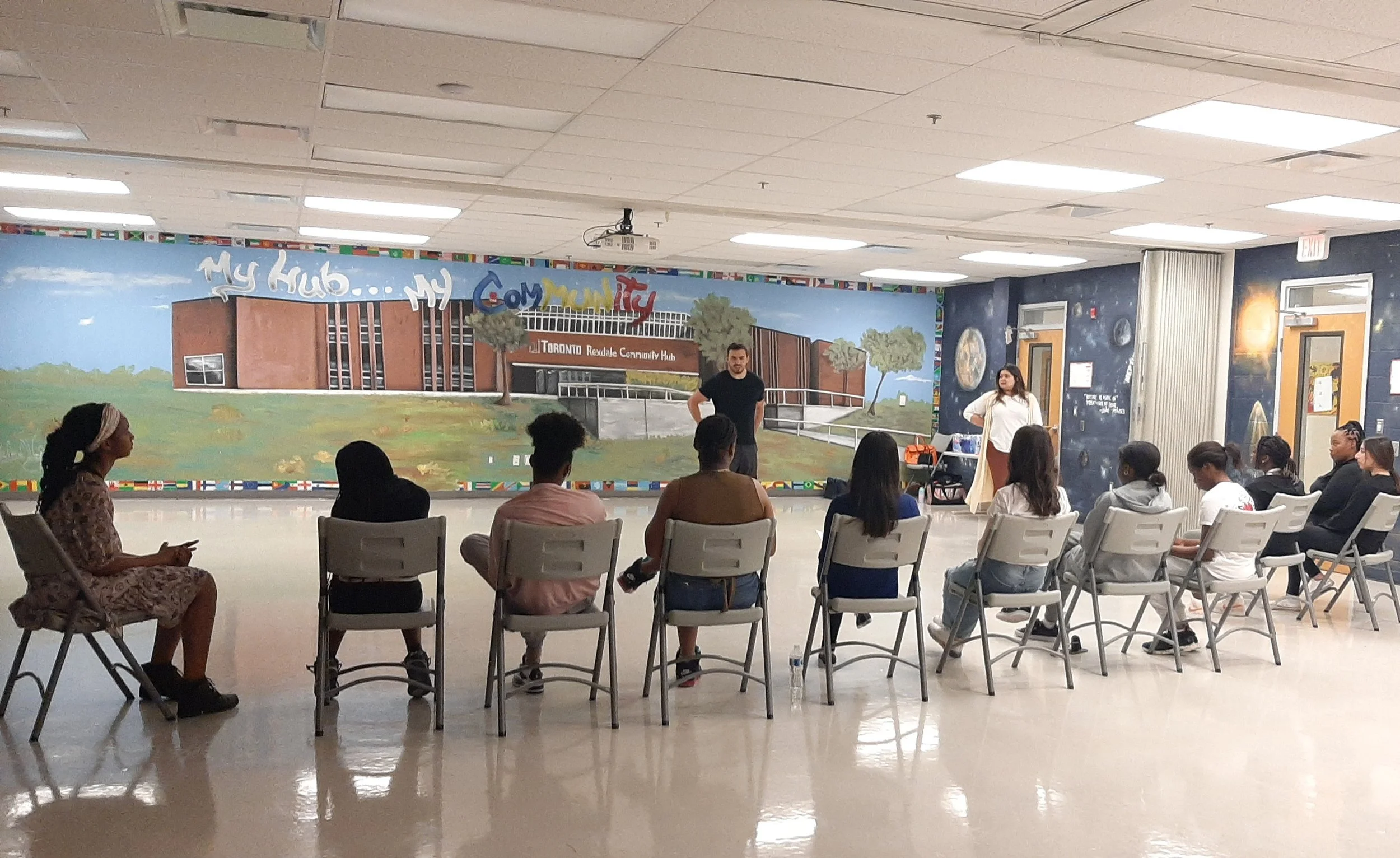  2022: Situational awareness chats with the girl’s group at AlbionBGC with Jesse S. 