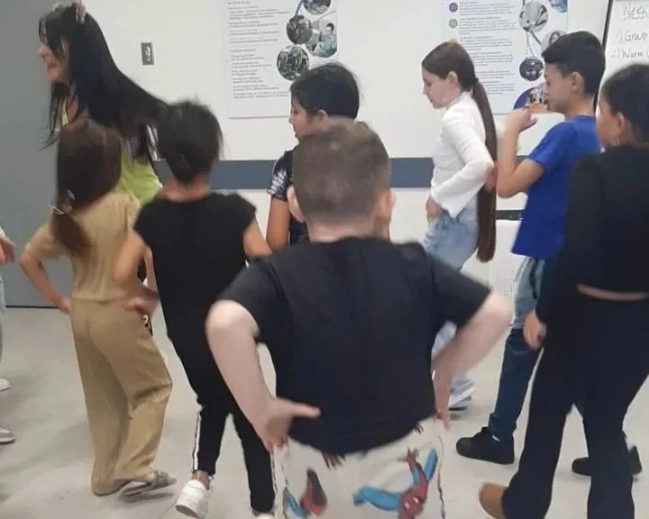  2024 - Learning Spooky Halloween dances at Flemingdon Health Center with Nelcy 