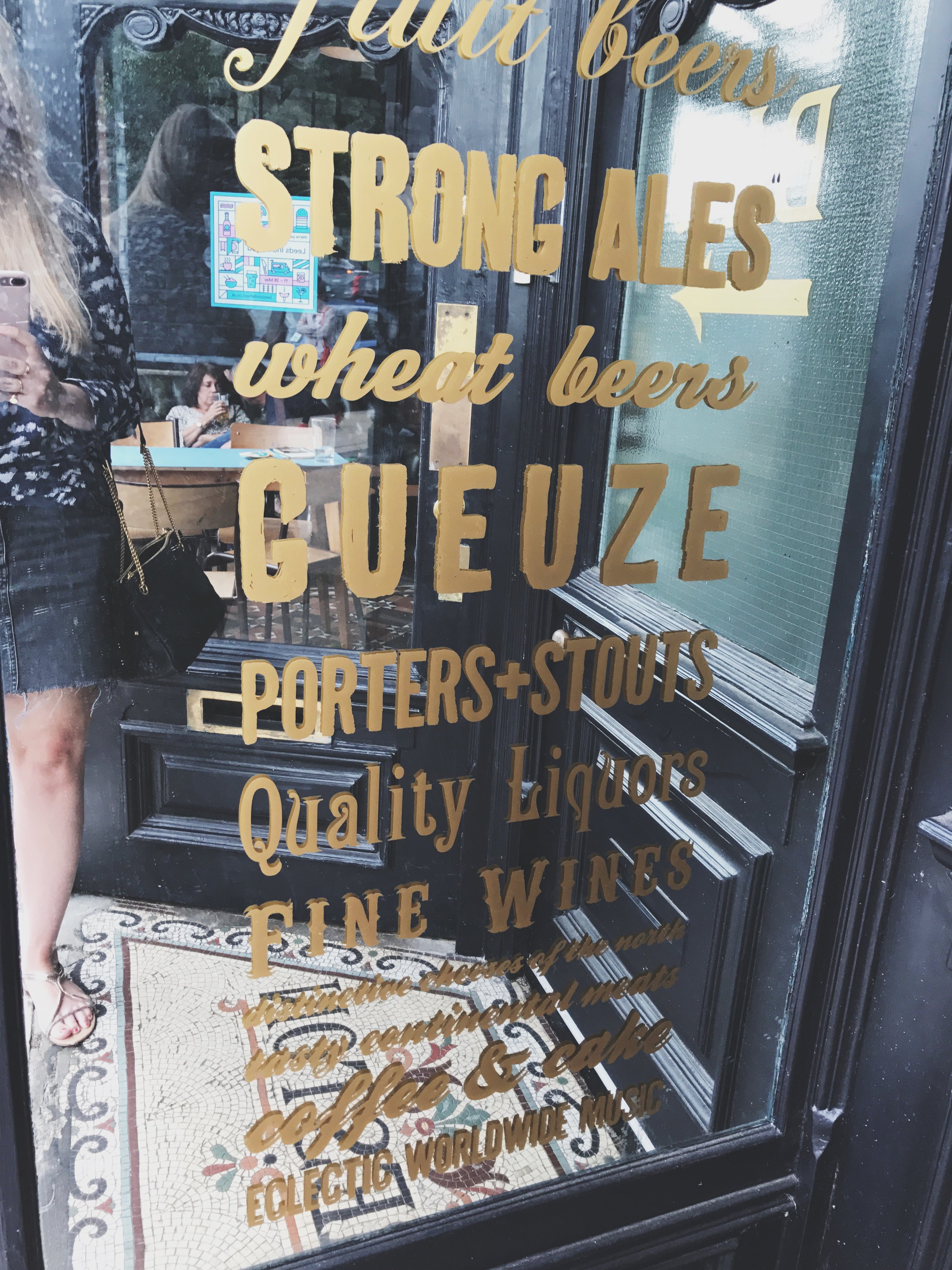 when your outfit is on brand with the pub