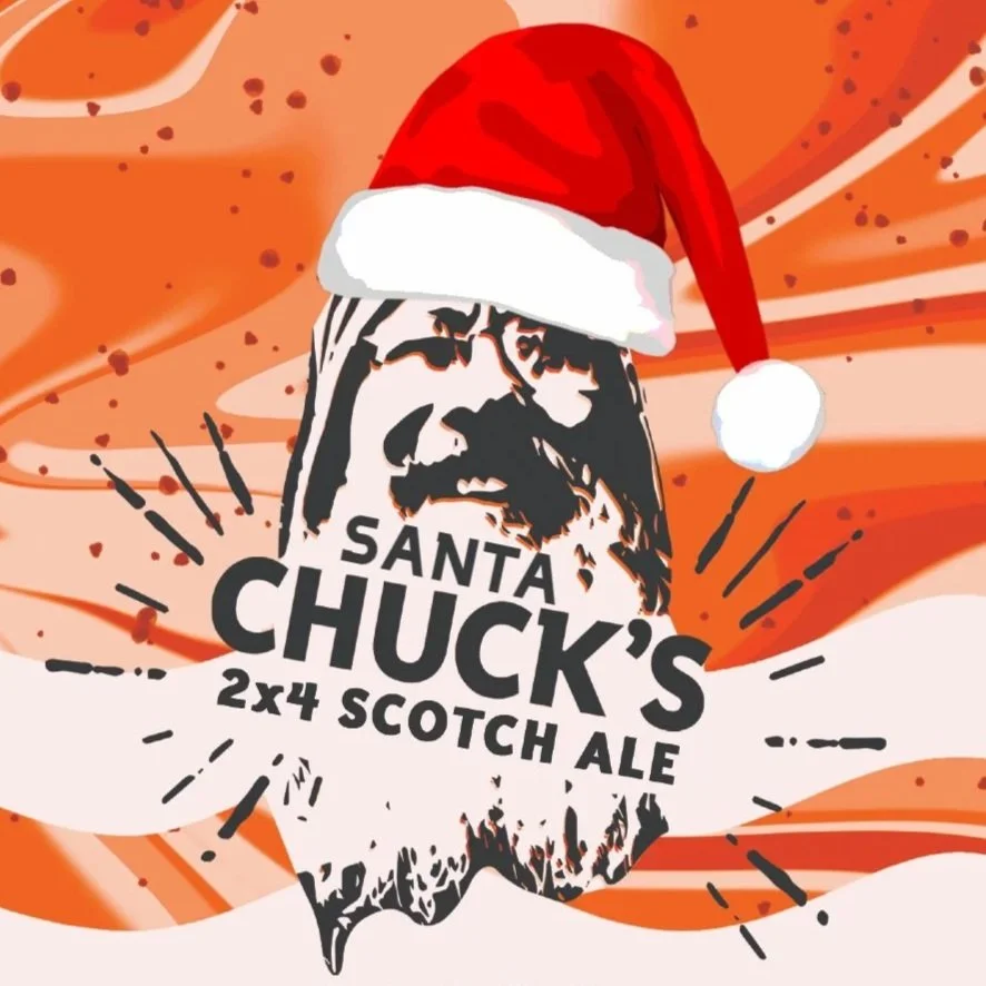 Cask Tapping: SANTA Chuck's Holiday Scotch Ale!