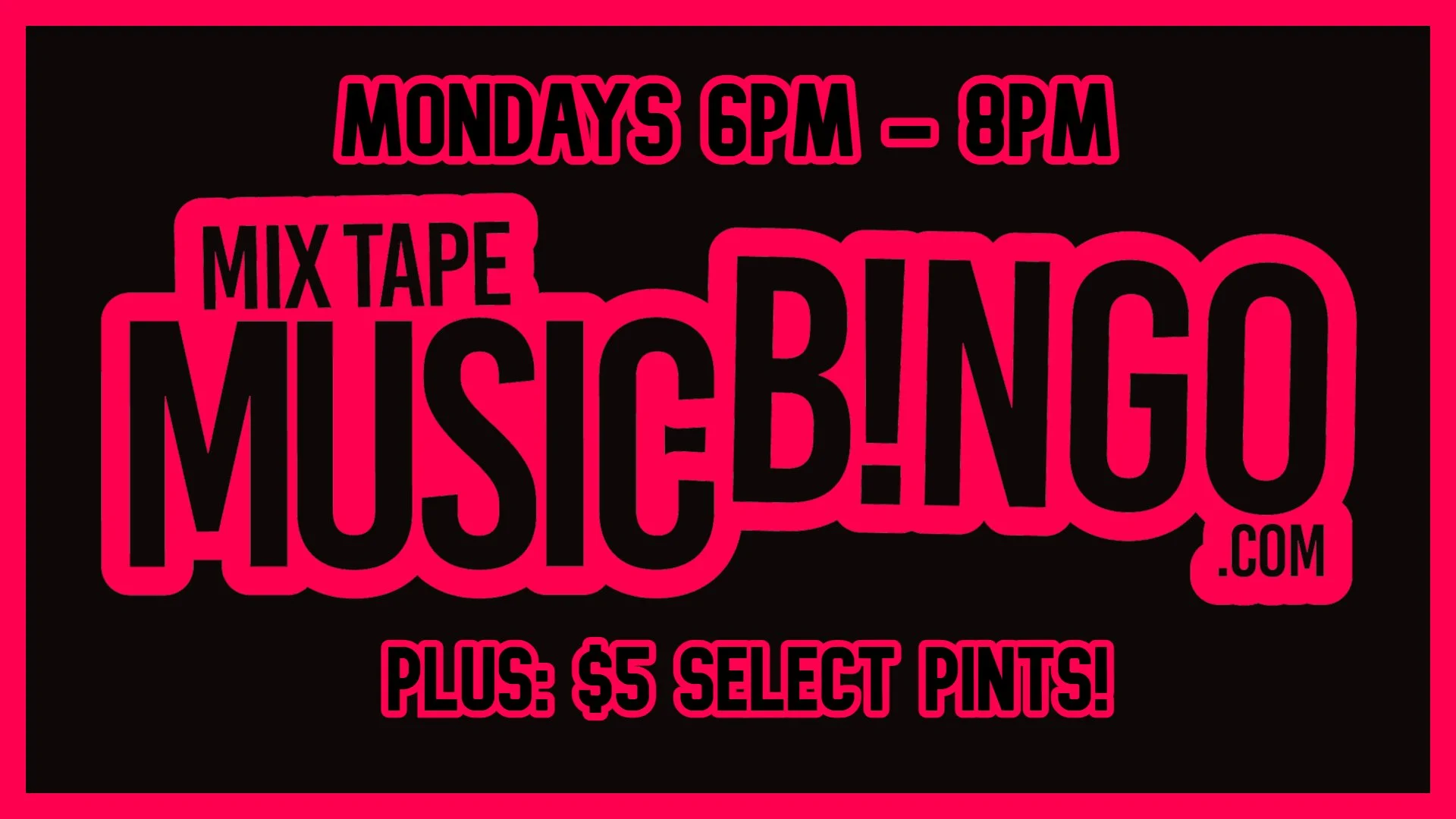 Music Bingo Monday in St. Charles!