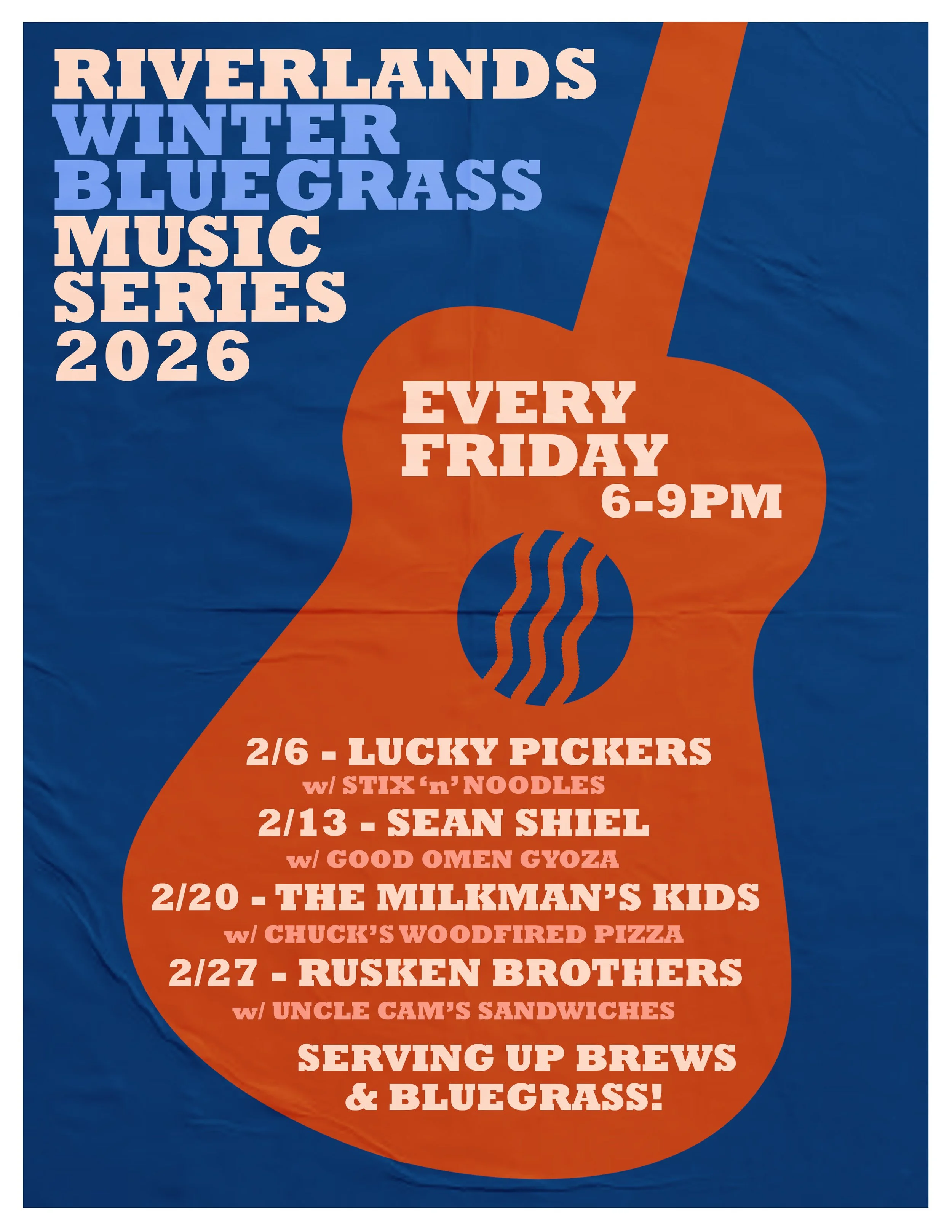 Winter Bluegrass Series - Fridays in February! >>